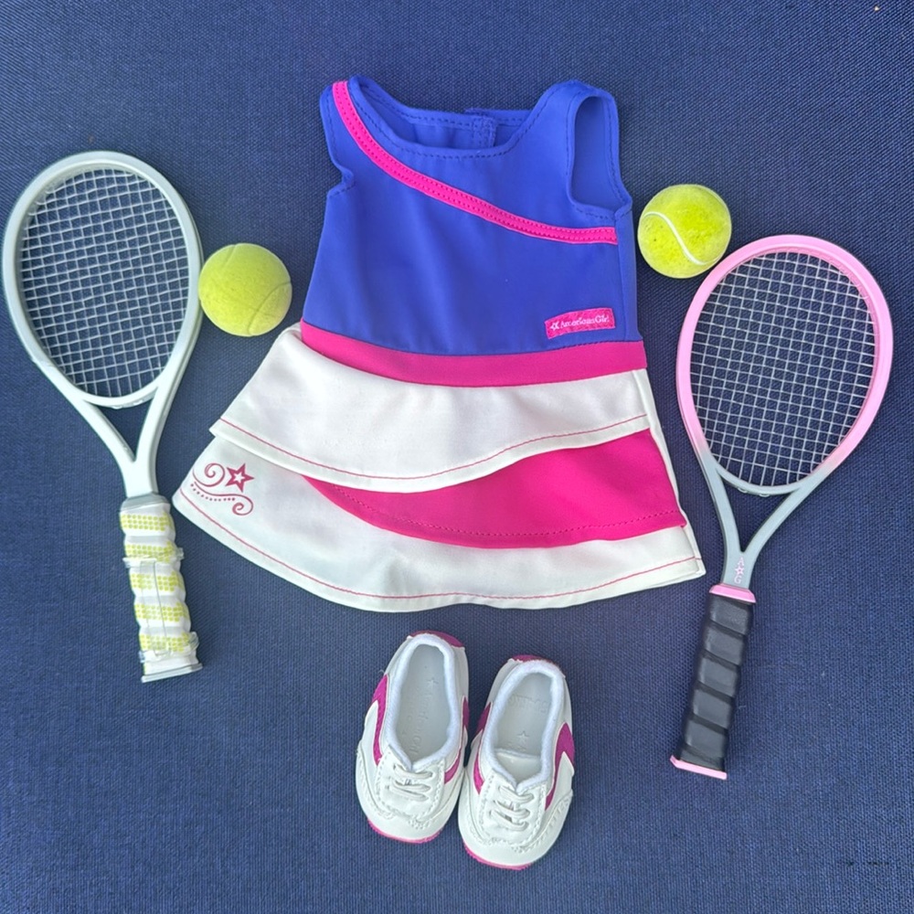 American Girl Doll Tennis Uniform